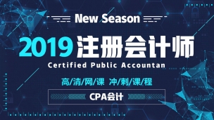 2019CPA沖刺串講課——會計