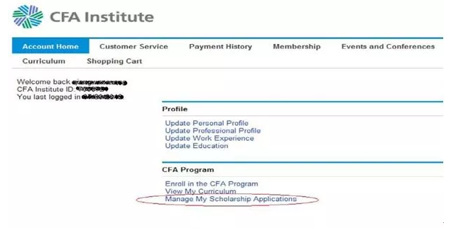 CFA®奖学金申请步骤