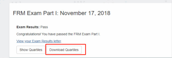 11月FRM考试成绩查询方法！