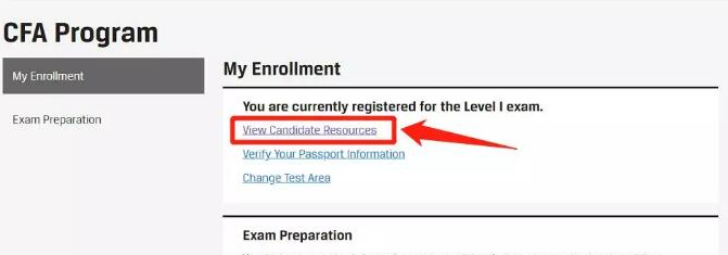 CFA报名后的官方资料怎么获取