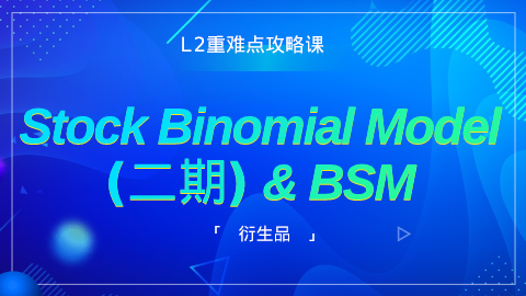 Level Ⅱ Stock Binomial Model（二期）& BSM