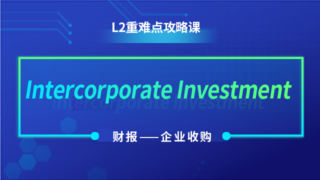 Level Ⅱ Intercorporate Investment
